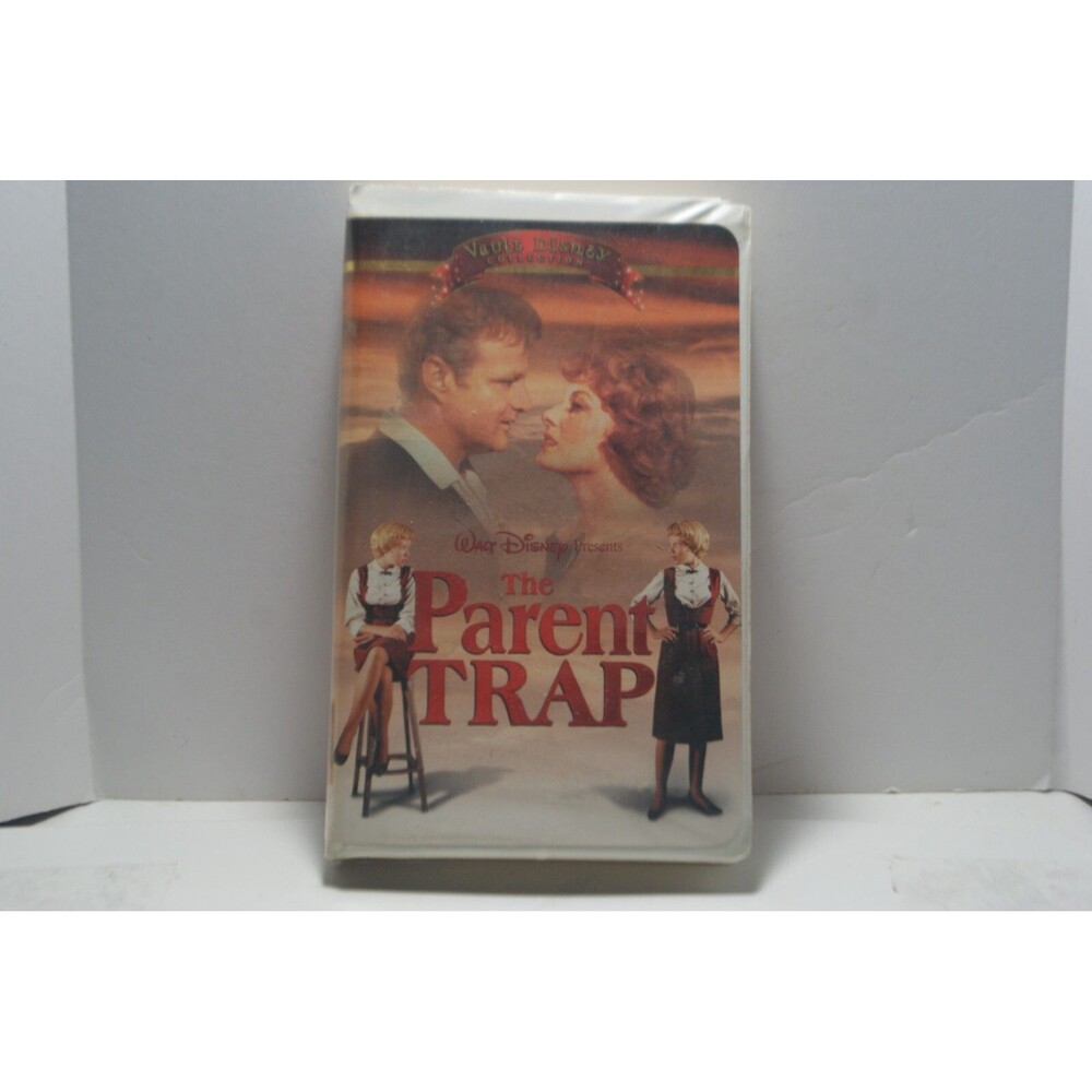 VAULT DISNEY COLLECTION THE PARENT TRAP VHS CLAMSHELL RARE COVER Blue Label